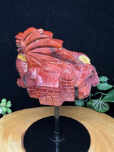 Load image into Gallery viewer, 1.8 lb Mookaite Dragon Castle Carving SZ31 Strength • Protection • Ancient Wisdom - The7directions