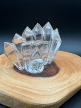 Load image into Gallery viewer, Unique 6-Point Clear Quartz Skull SZ55 Clarity • Amplification • Higher Guidance
