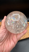 Load image into Gallery viewer, Epic Rainbow Quartz Sphere – Magical Rainbow at Every Angle