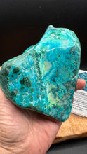 Load image into Gallery viewer, Chrysocolla Malachite Free Form from Congo w/ info card