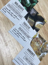 Load image into Gallery viewer, Empower your customers with crystal meaning cards wholesale. Enhance sales with informative guides. Elevate their crystal experience. Available at the7directions
