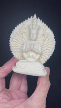 Load and play video in Gallery viewer, Carved Palm nut double sided Thousand Hand Guan Yin with gift box Q
