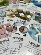 Load image into Gallery viewer, Empower your customers with crystal meaning cards wholesale. Enhance sales with informative guides. Elevate their crystal experience. Available at the7directions
