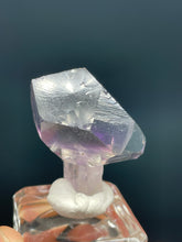 Load image into Gallery viewer, Rare Amethyst phantom scepter from Brazil Z32 with crystal info card
