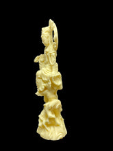 Load image into Gallery viewer, Carved Palm nut Goddess of Compassion Guan Yin E
