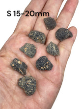 Load image into Gallery viewer, Tektite high vibration stone star connection Agni Manitite ZF72 with crystal info card
