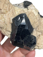 Load image into Gallery viewer, Rare Morion Black smoky quartz  in matrix from Inner Mongolia ZB13
