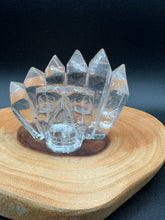 Load image into Gallery viewer, Unique 6-Point Clear Quartz Skull SZ55 Clarity • Amplification • Higher Guidance
