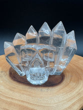 Load image into Gallery viewer, Unique 6-Point Clear Quartz Skull SZ55 Clarity • Amplification • Higher Guidance
