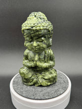 Load image into Gallery viewer, 2.3 lb Serpentine Praying Buddha SZ71 Peace • Grounding • Heart-Centered Healing
