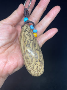 Bodhi tree seed charm ZB38