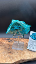 Load image into Gallery viewer, Chrysocolla Malachite Free Form from Congo w/ info card
