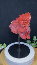 Load and play video in Gallery viewer, 1.8 lb Mookaite Dragon Castle Carving SZ31 Strength • Protection • Ancient Wisdom
