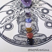 Load image into Gallery viewer, Goddess linen crystal grid - The7directions
