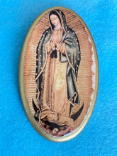 Load image into Gallery viewer, Our lady of Guadalupe wooden icon for hanging and altar VT

