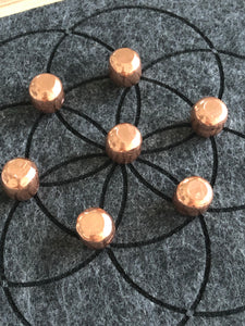 1/2” Copper blocks Grounding Set of 3 - The7directions