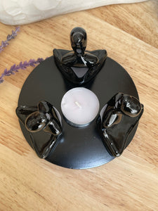 Goddess Circle candle holder statue altar piece
