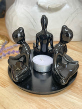 Load image into Gallery viewer, Goddess Circle candle holder statue altar piece
