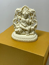 Load image into Gallery viewer, Carved Palm nut double sided Quan Yin with gift box V15n
